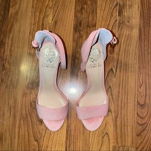 Bubblegum Pink Vince Camuto Heels